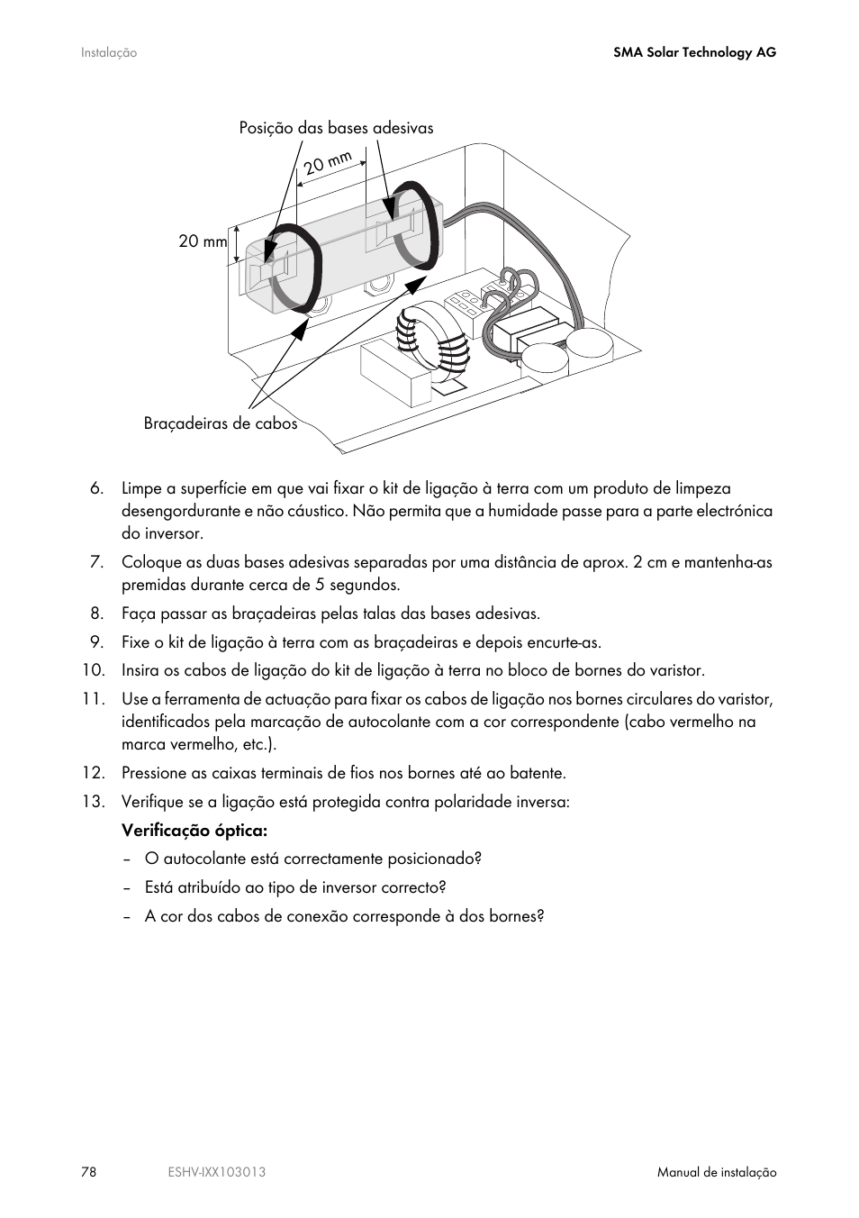 SMA ESHV-P-NR User Manual | Page 78 / 100