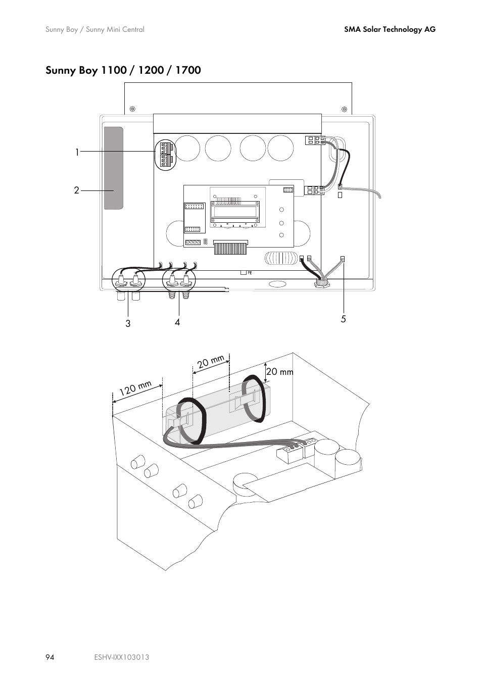 SMA ESHV-P-NR User Manual | Page 94 / 100