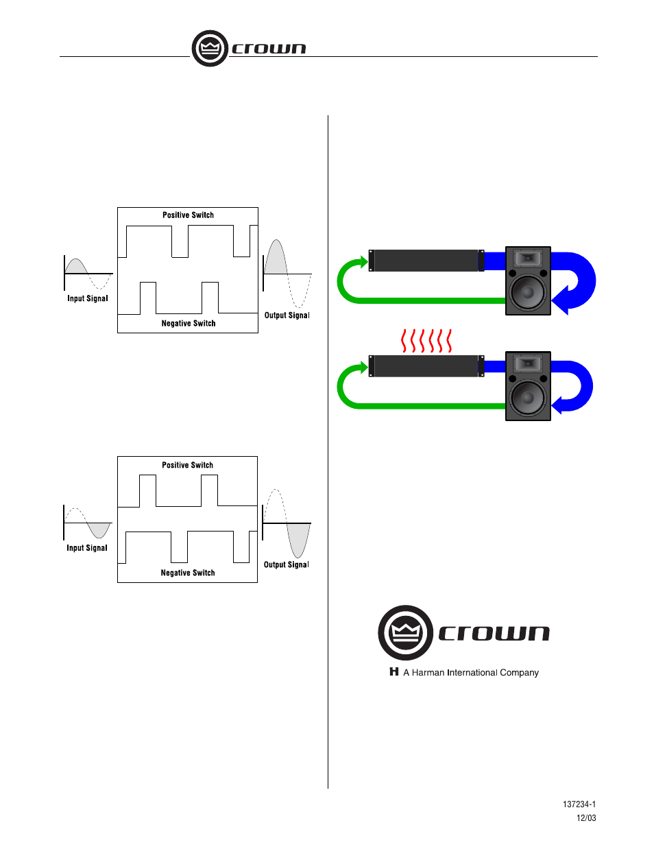 The class-i amplifier | Crown Audio Class-I User Manual | Page 3 / 3