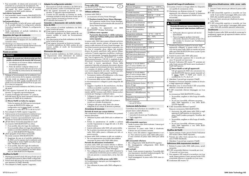 SMA Funksteckdose mit BLUETOOTH Wireless Technology User Manual | Page 2 / 2