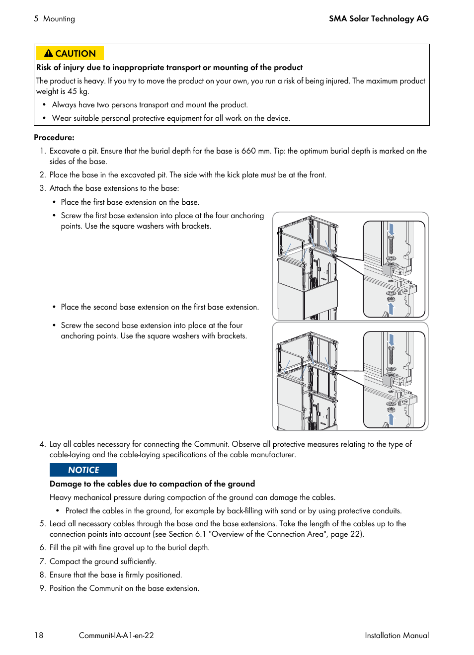 SMA Communit-10 User Manual | Page 18 / 44