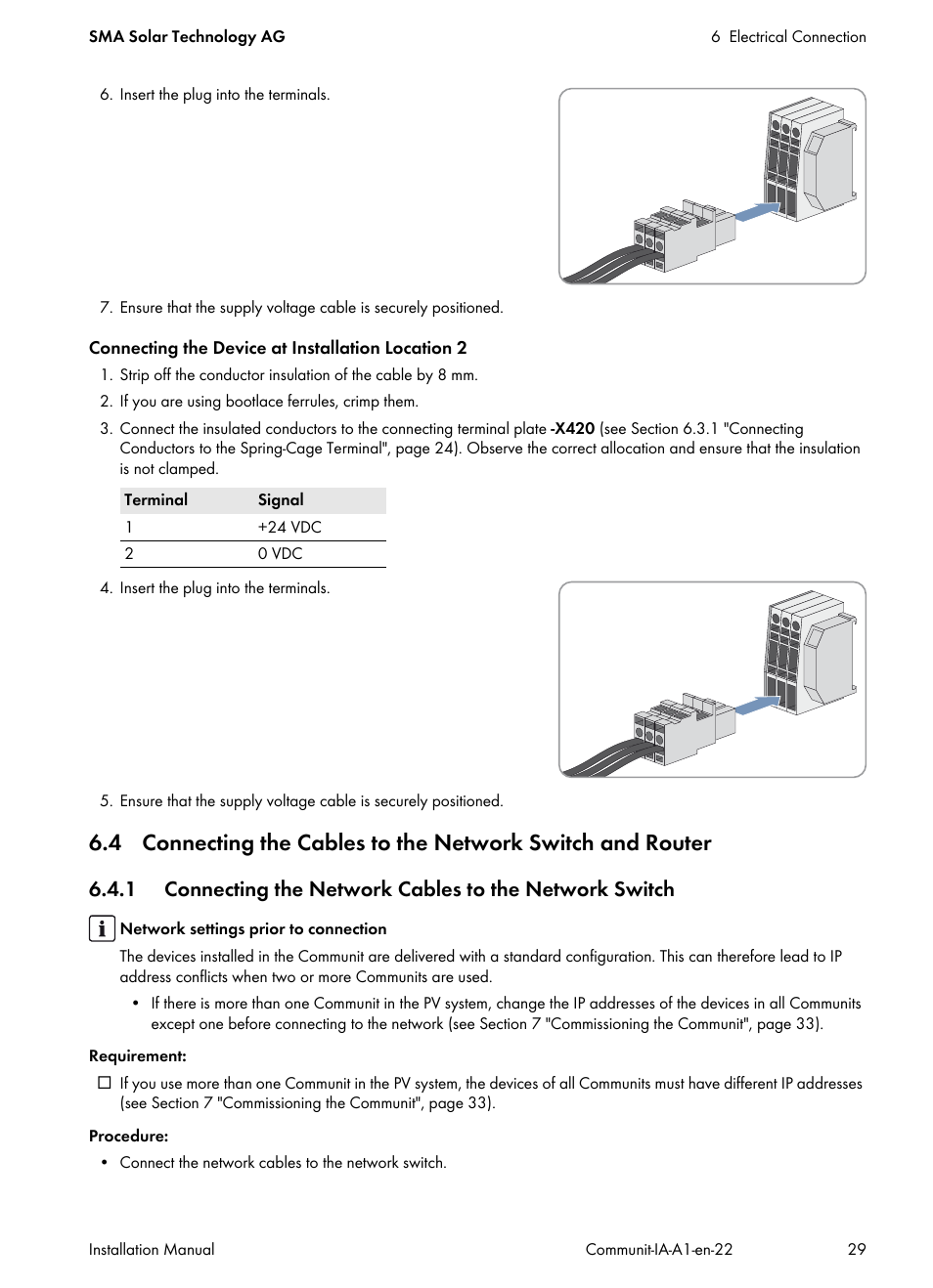 SMA Communit-10 User Manual | Page 29 / 44