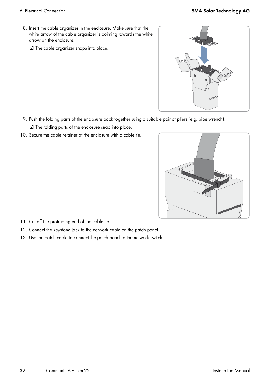 SMA Communit-10 User Manual | Page 32 / 44