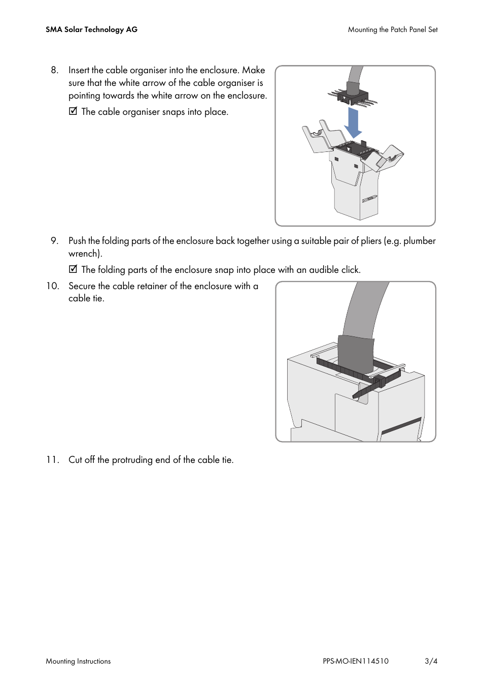 SMA Patch Panel Set User Manual | Page 3 / 4