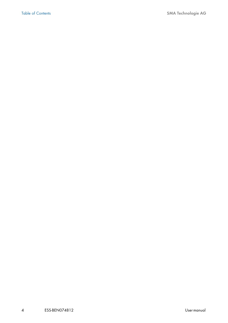 SMA ESS User Manual | Page 4 / 16