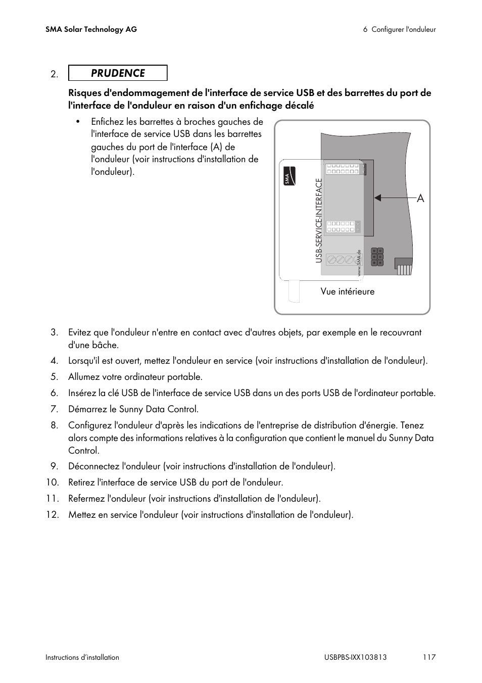 SMA USB-Service-Interface User Manual | Page 117 / 160