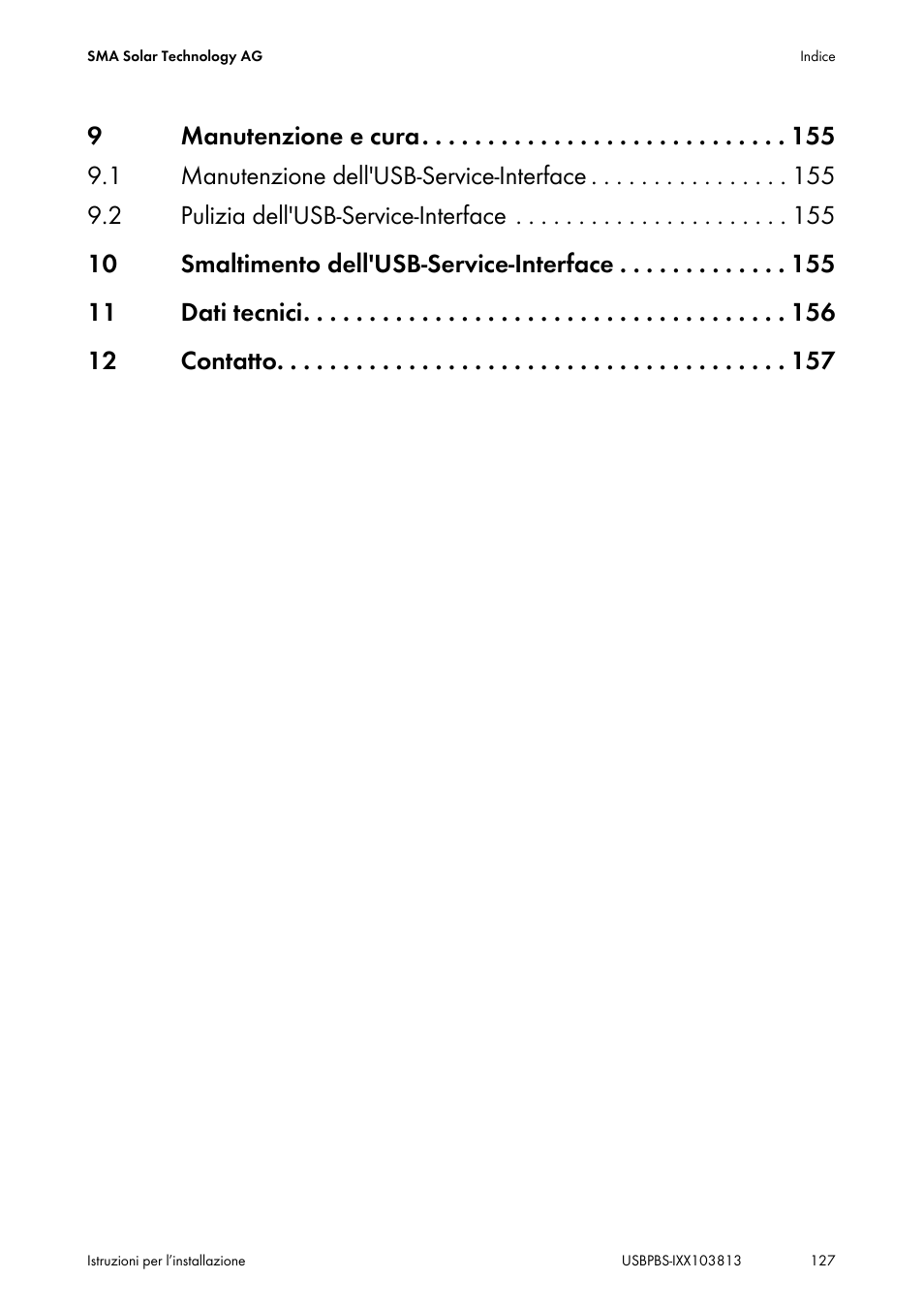 SMA USB-Service-Interface User Manual | Page 127 / 160