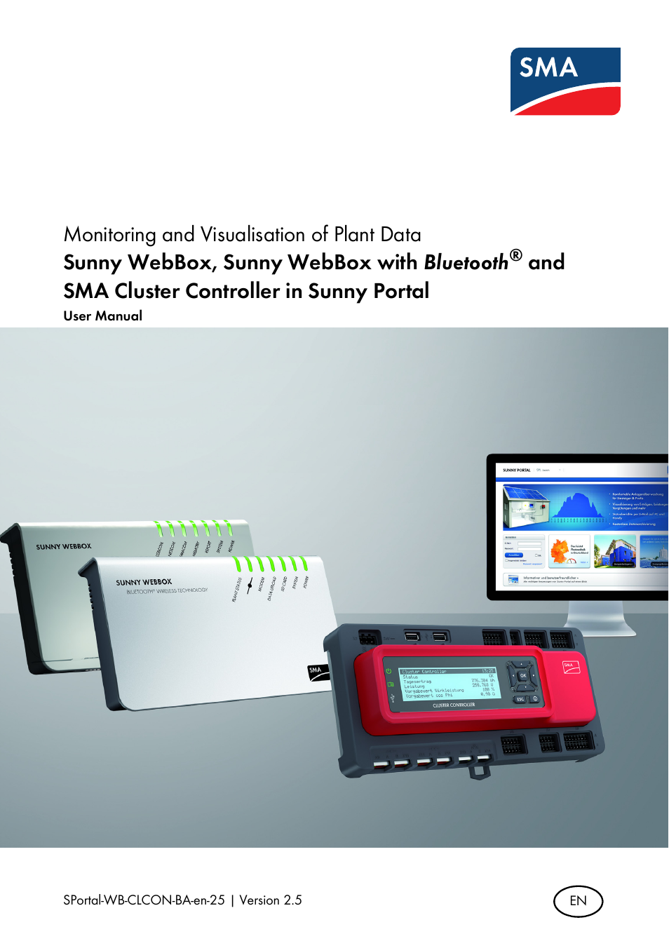 SMA SUNNY WEBBOX User Manual | 77 pages