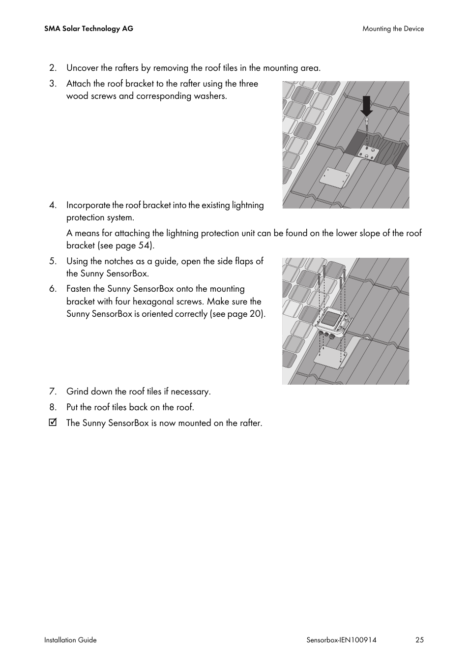 SMA Sensorbox User Manual | Page 25 / 84