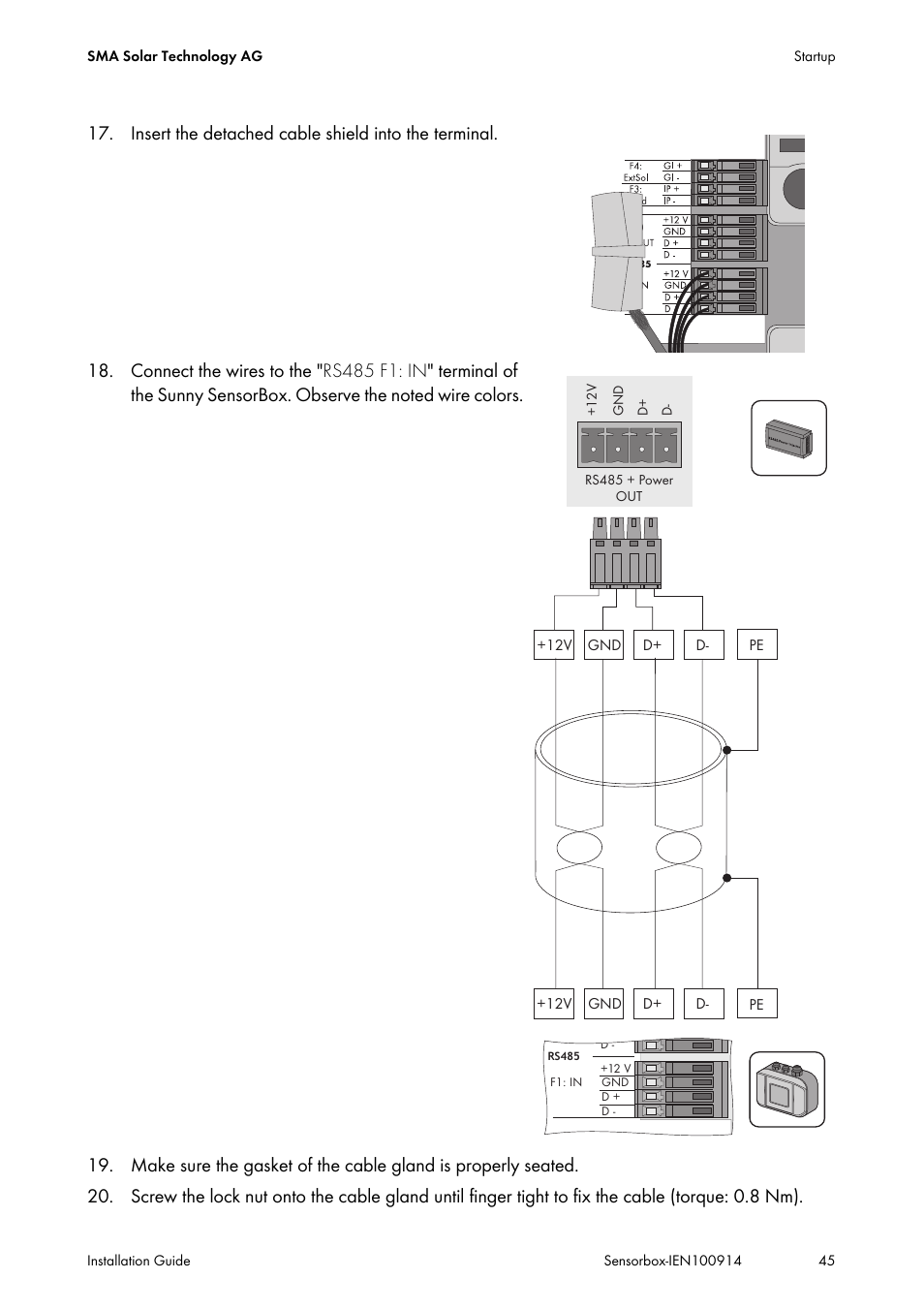 SMA Sensorbox User Manual | Page 45 / 84