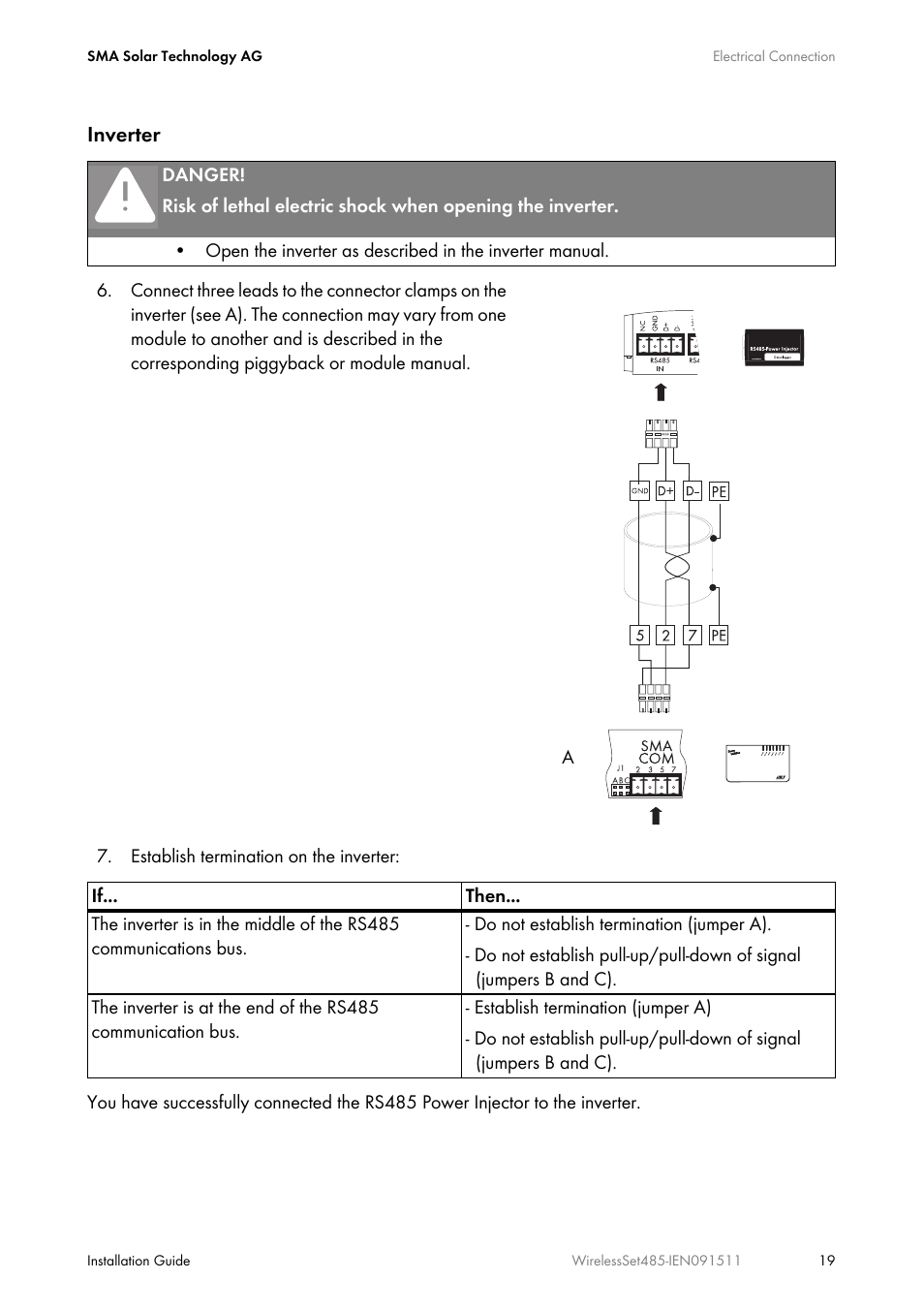 SMA Wireless-Set485-01 User Manual | Page 19 / 36