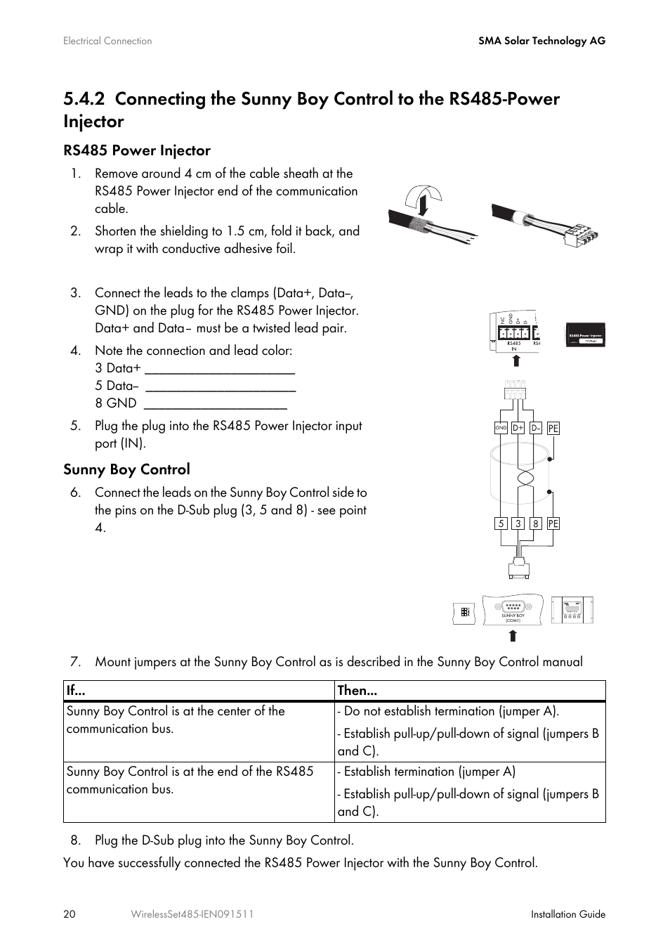 SMA Wireless-Set485-01 User Manual | Page 20 / 36