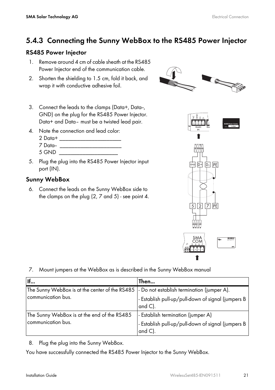 SMA Wireless-Set485-01 User Manual | Page 21 / 36