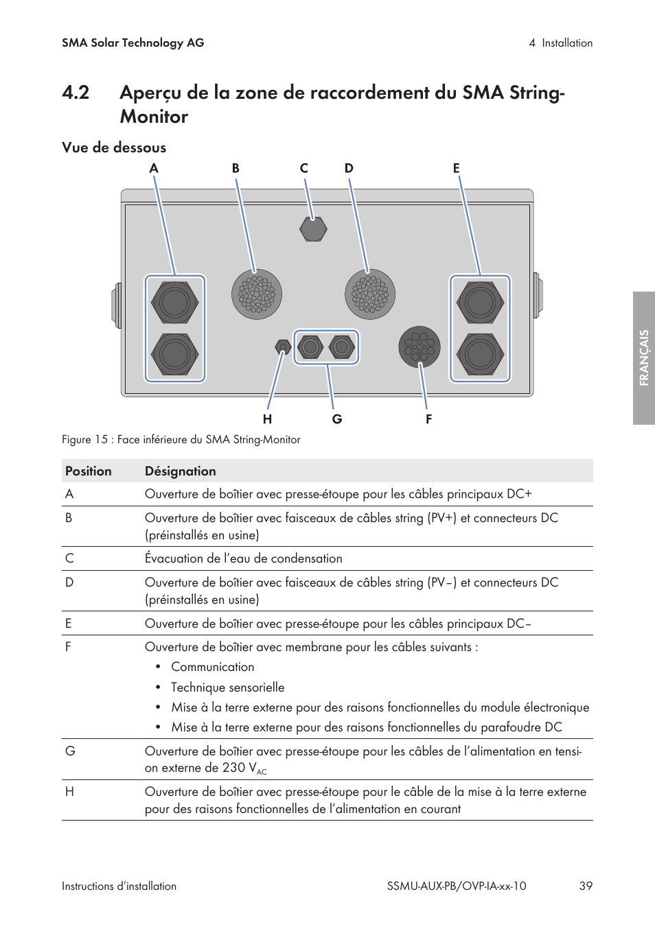 SMA External Supply Voltage 230 V User Manual | Page 39 / 144