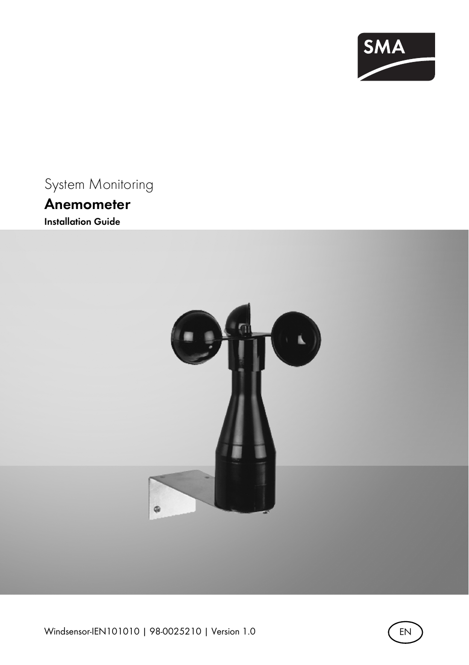 SMA Anemometer User Manual | 16 pages