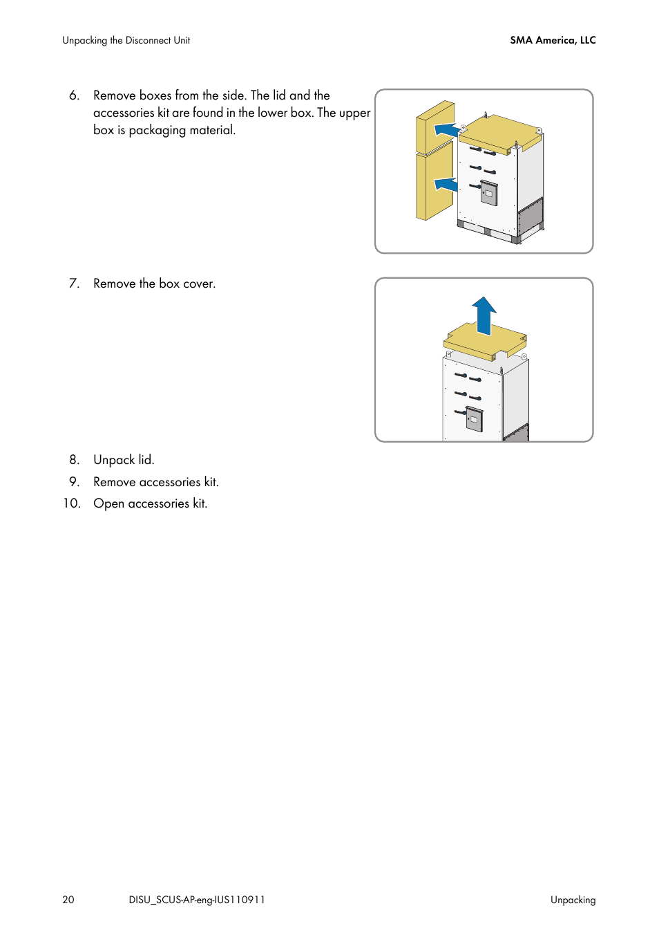 SMA DU-SC-US User Manual | Page 20 / 36