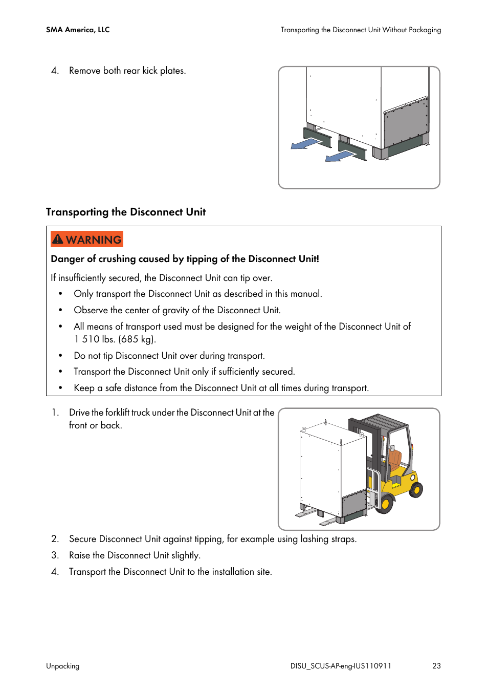 SMA DU-SC-US User Manual | Page 23 / 36