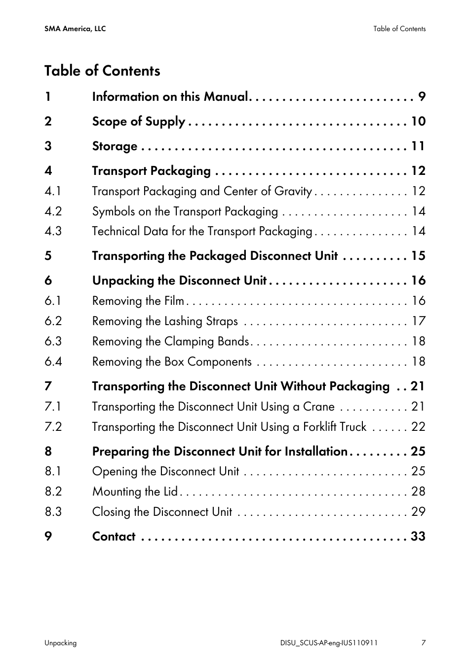 SMA DU-SC-US User Manual | Page 7 / 36