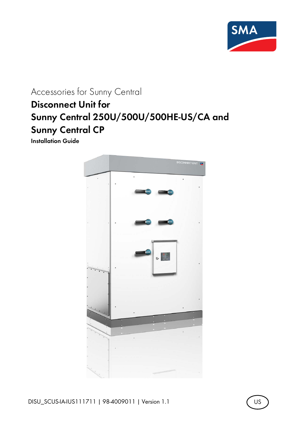 SMA SC 250U User Manual | 72 pages