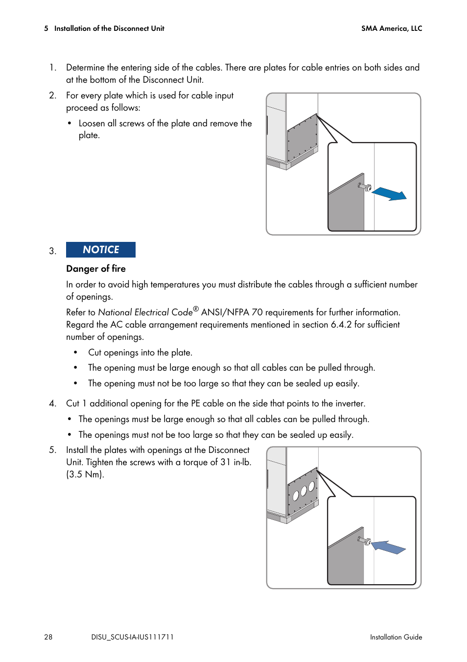 SMA SC 250U User Manual | Page 28 / 72