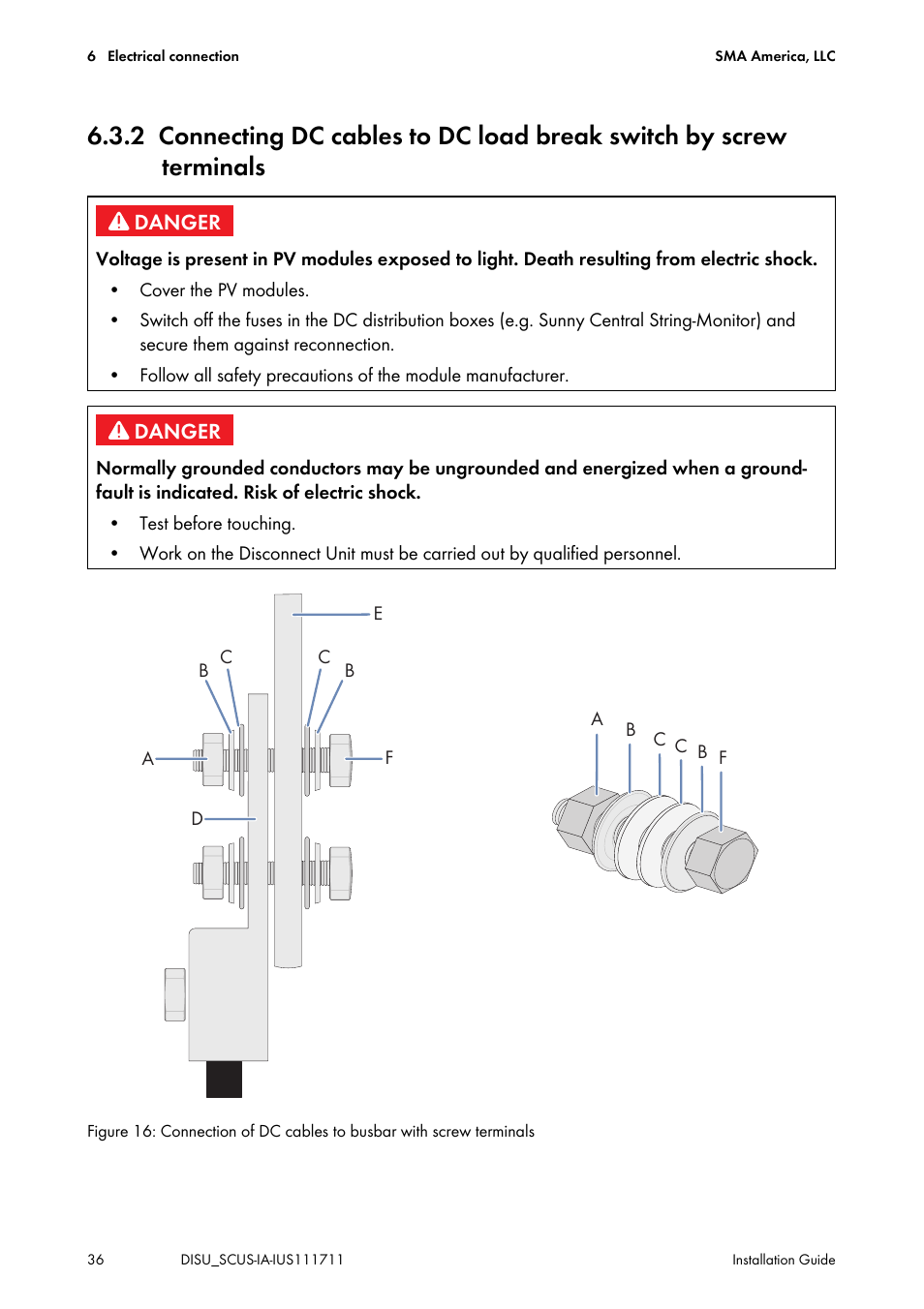 SMA SC 250U User Manual | Page 36 / 72
