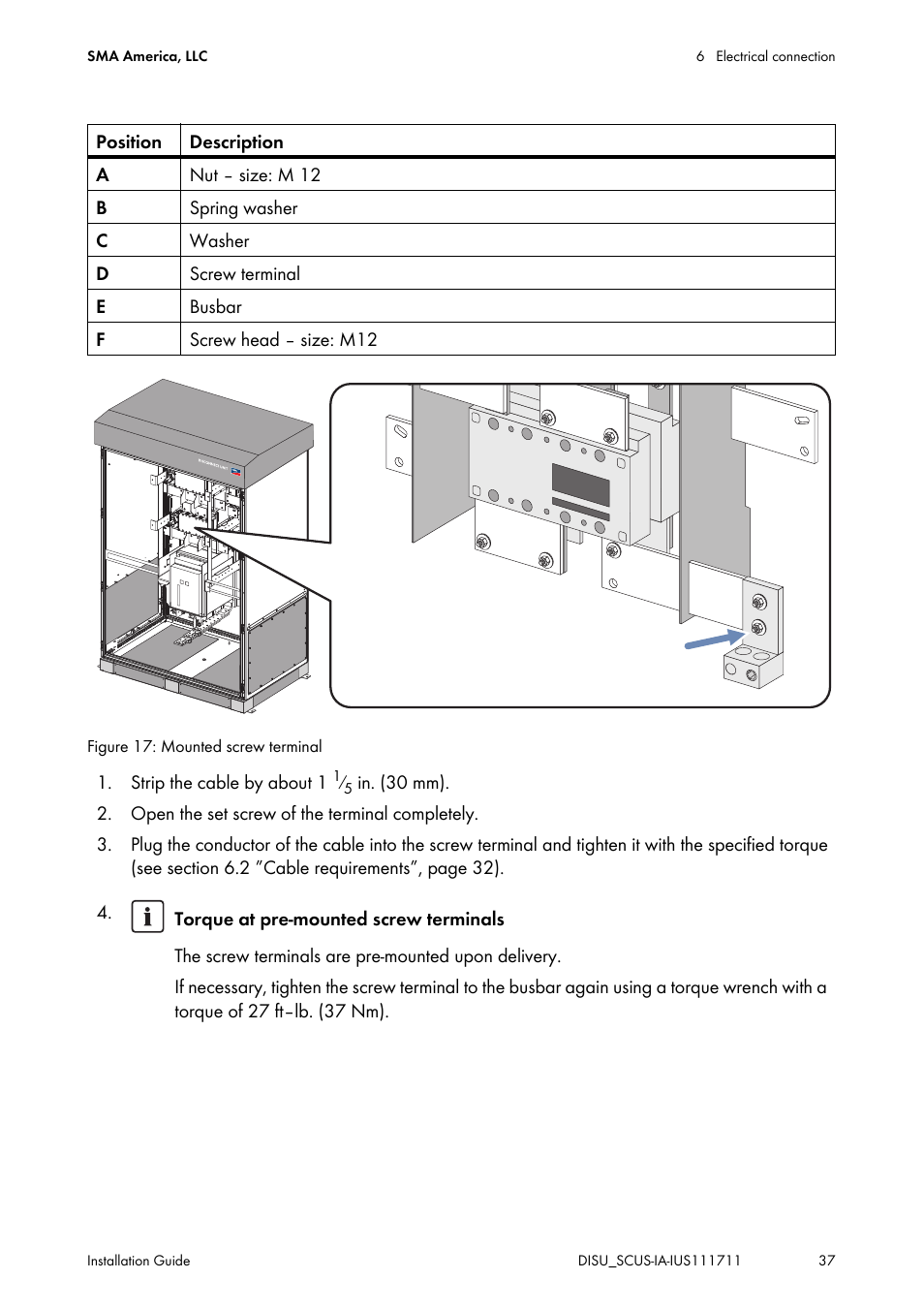 SMA SC 250U User Manual | Page 37 / 72