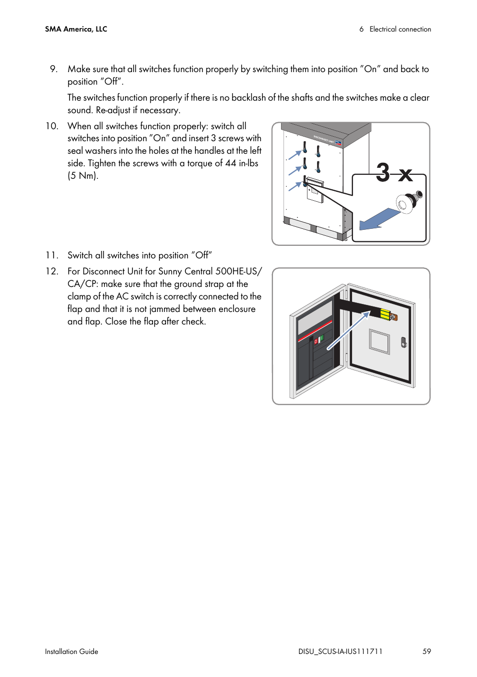 SMA SC 250U User Manual | Page 59 / 72