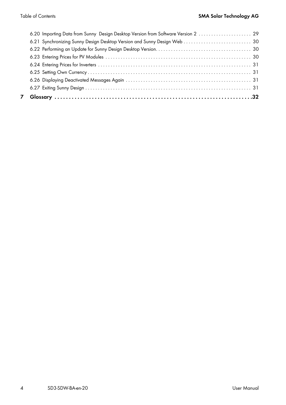 SMA SUNNY DESIGN 3 User Manual | Page 4 / 37