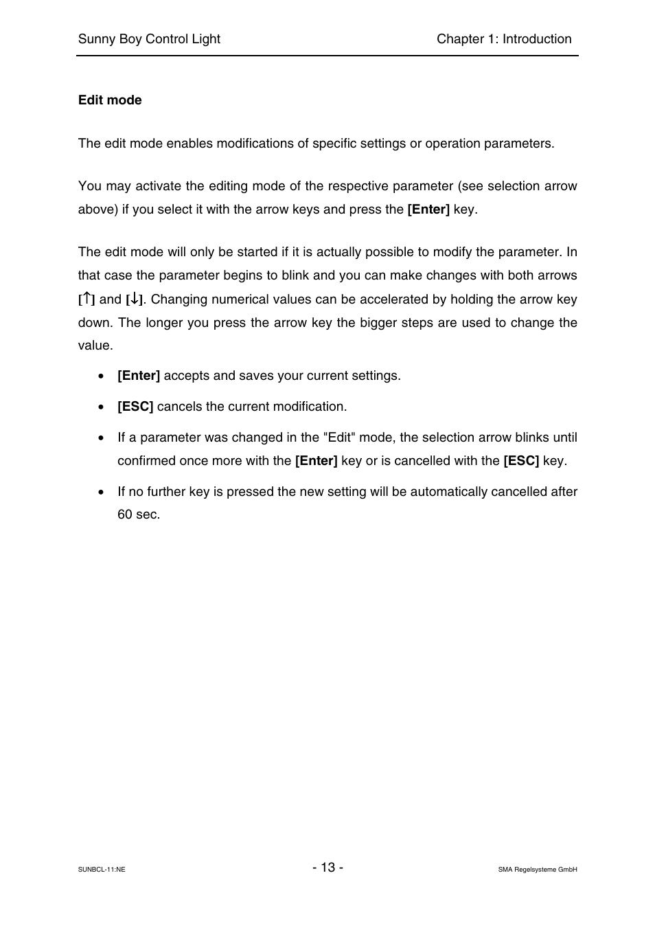 SMA Sunny Boy Control Light User Manual | Page 13 / 96