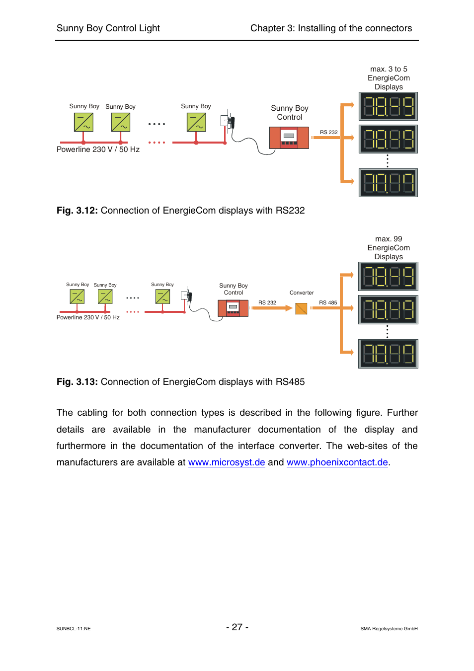 SMA Sunny Boy Control Light User Manual | Page 27 / 96