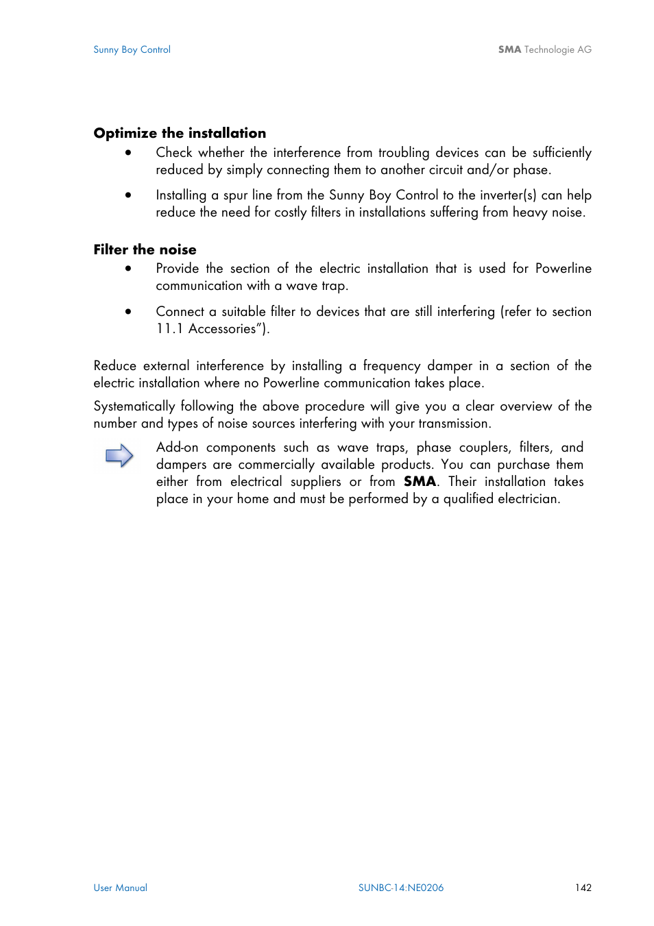 SMA Sunny Boy Control User Manual | Page 146 / 169