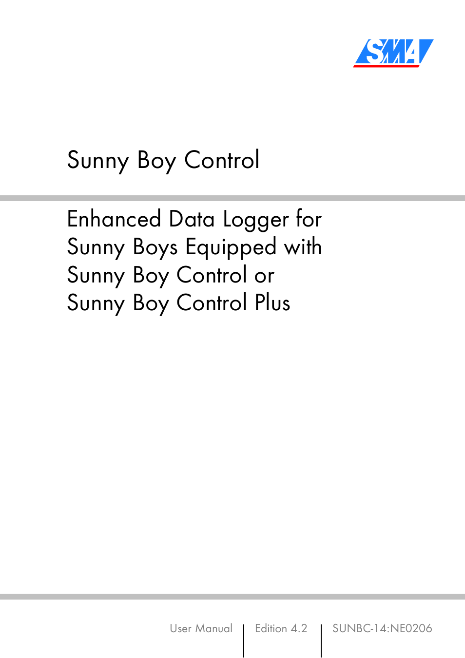 Sunny boy control | SMA Sunny Boy Control User Manual | Page 5 / 169