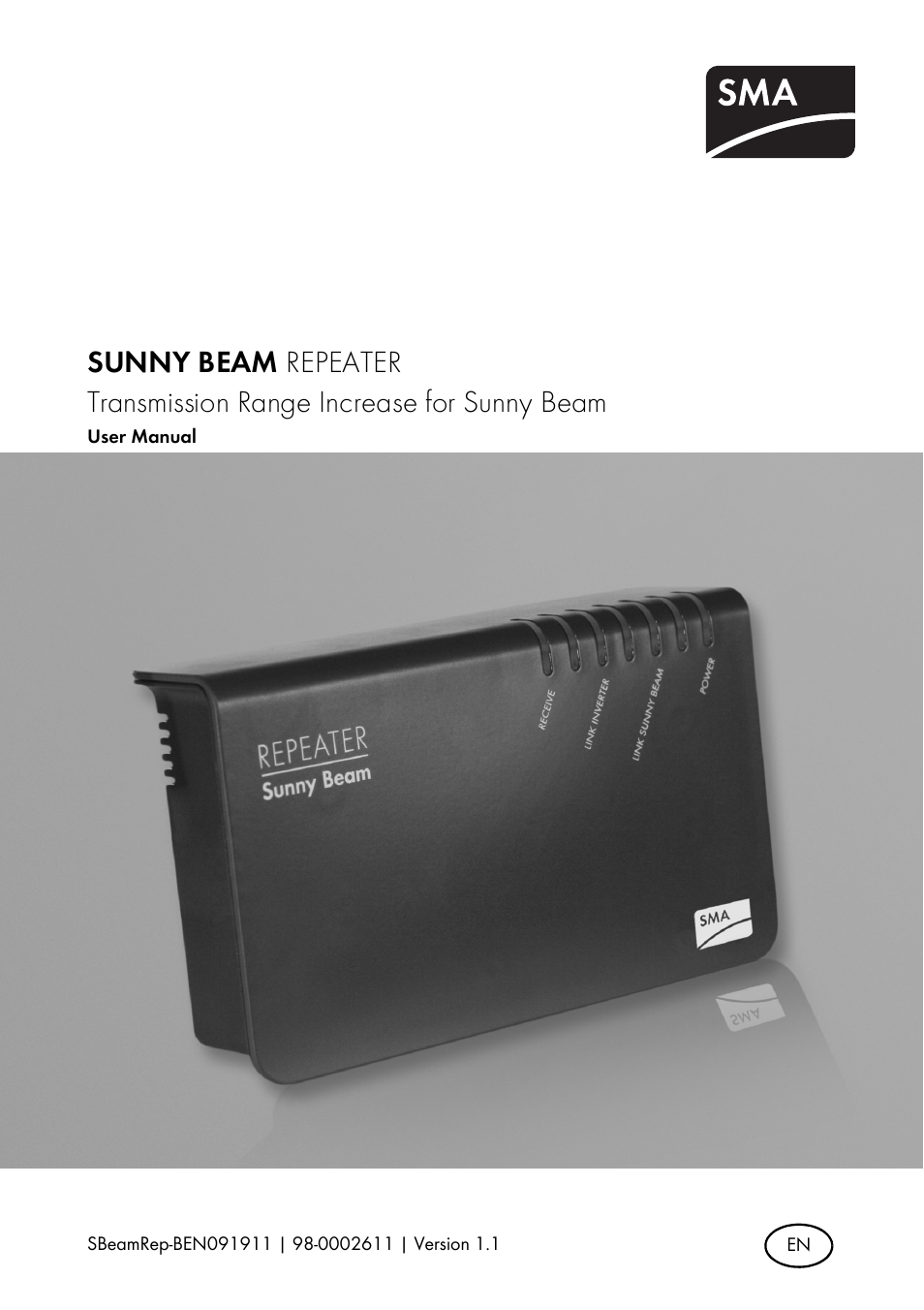 SMA BEAM REPEATER User Manual | 24 pages