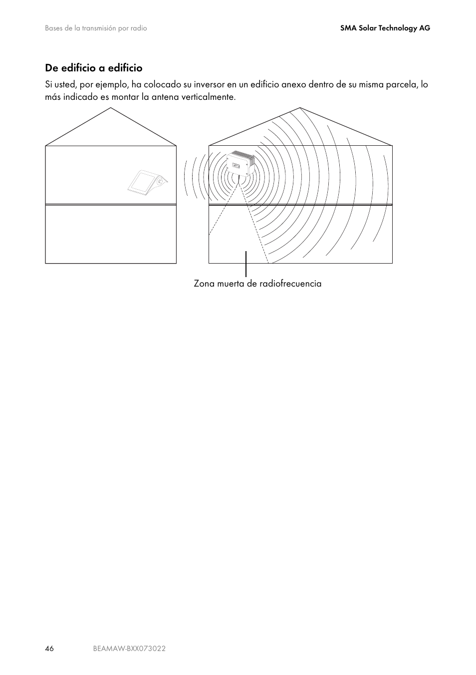 De edificio a edificio | SMA BEAM-AW15 User Manual | Page 46 / 80
