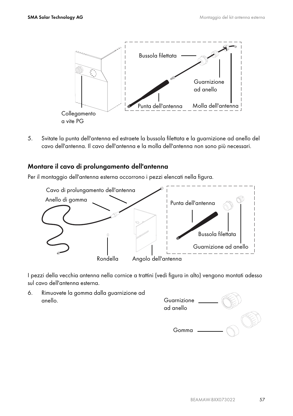 SMA BEAM-AW15 User Manual | Page 57 / 80