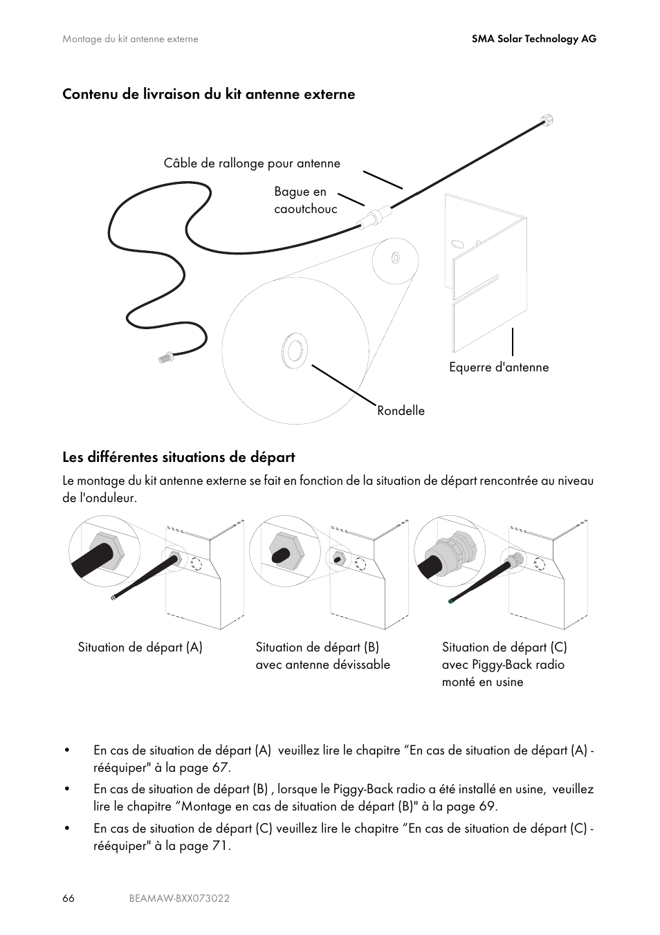 SMA BEAM-AW15 User Manual | Page 66 / 80