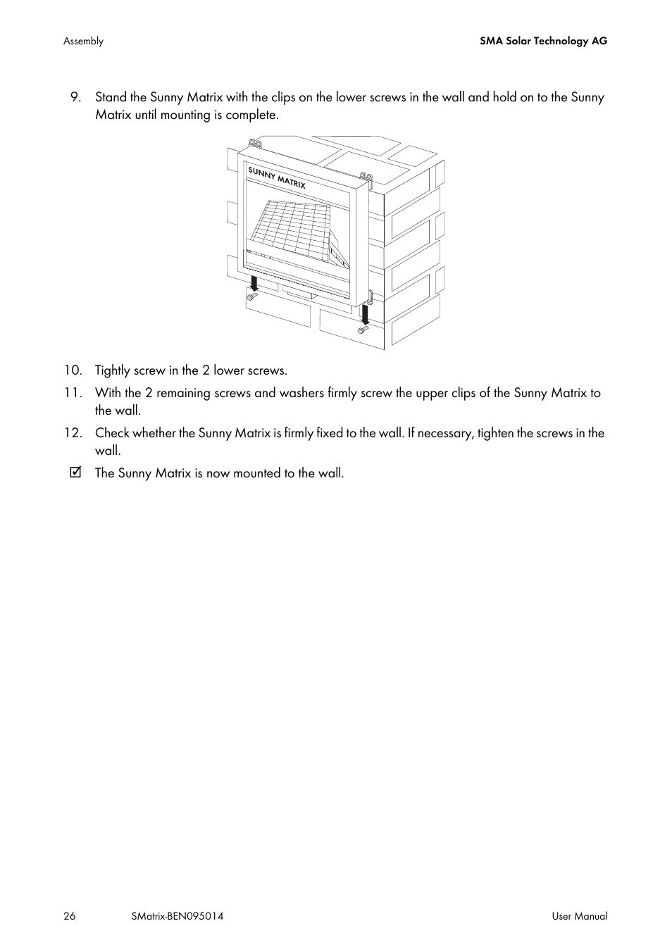 SMA MATRIX User Manual | Page 26 / 80