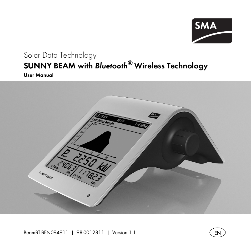 SMA BEAM-BT-10 User Manual | 92 pages