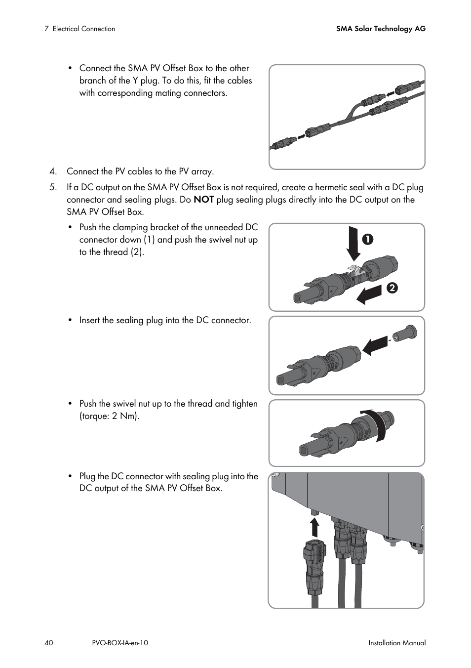 SMA PVO-N-20 User Manual | Page 40 / 56