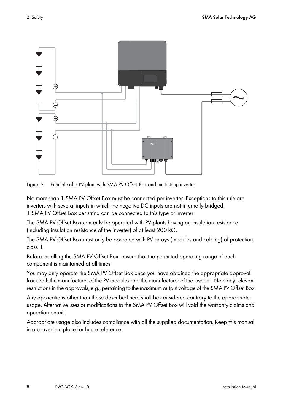 SMA PVO-N-20 User Manual | Page 8 / 56