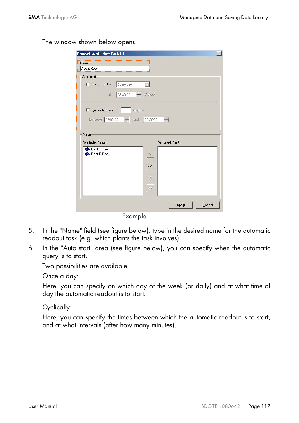 SMA Sunny Data Control V.4.2 User Manual | Page 117 / 196