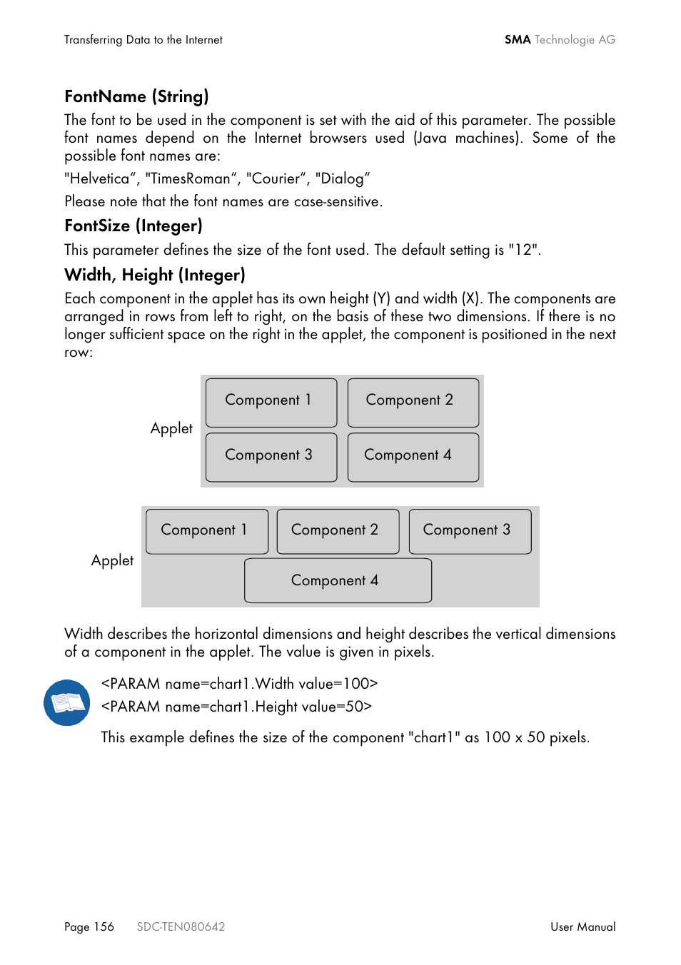 SMA Sunny Data Control V.4.2 User Manual | Page 156 / 196