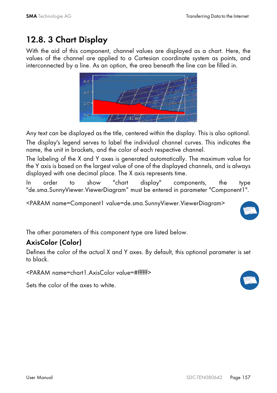 3 chart display | SMA Sunny Data Control V.4.2 User Manual | Page 157 / 196