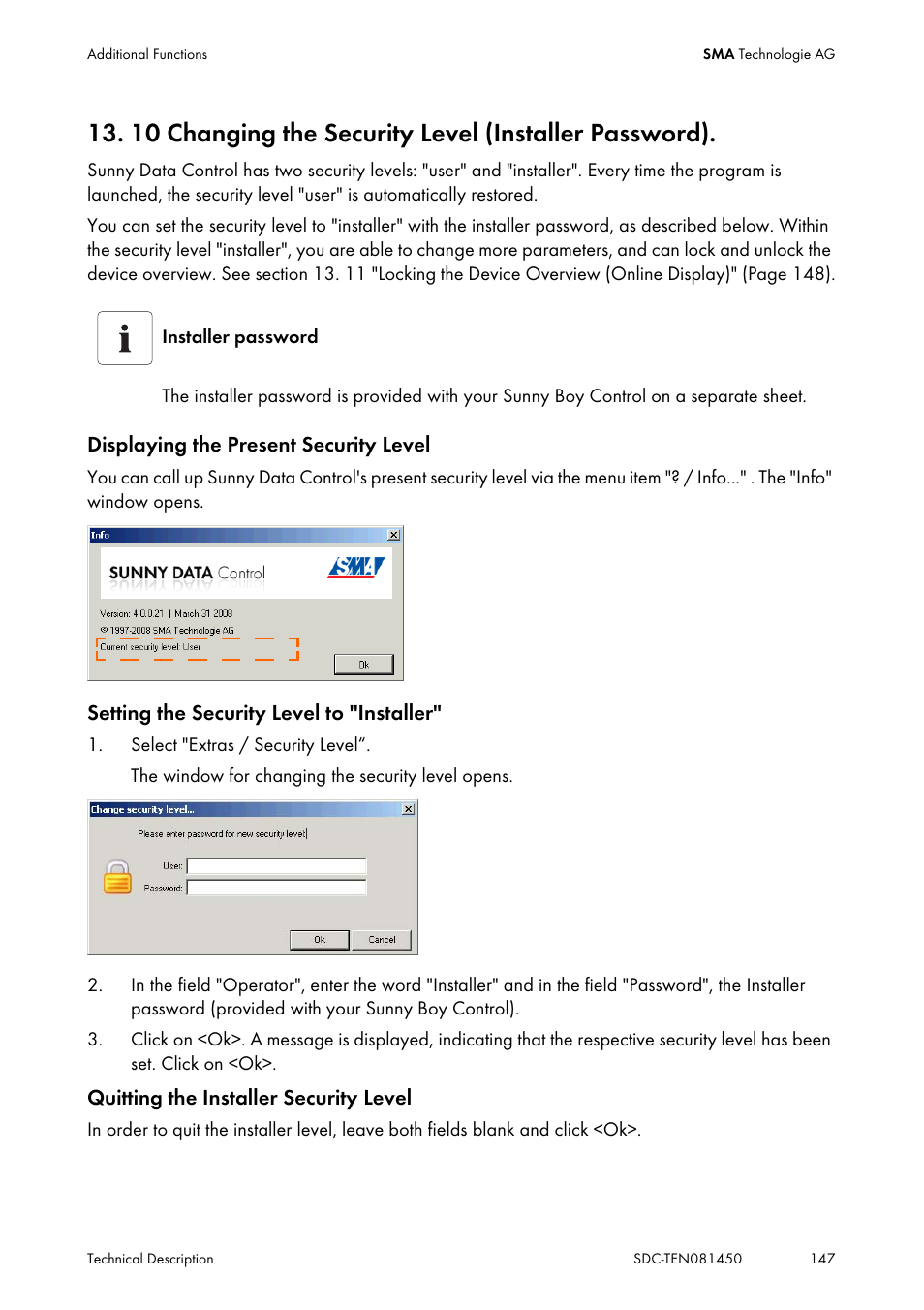 SMA Sunny Data Control V.5.0 User Manual | Page 145 / 156