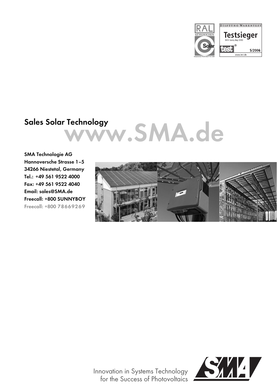 SMA Sunny Data Control V.5.0 User Manual | Page 156 / 156