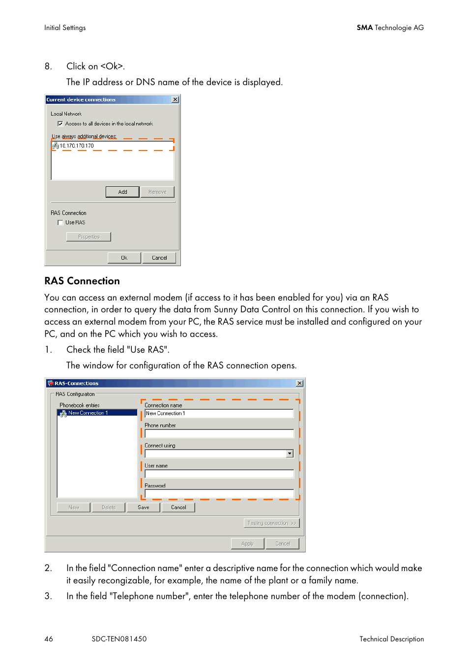 SMA Sunny Data Control V.5.0 User Manual | Page 44 / 156