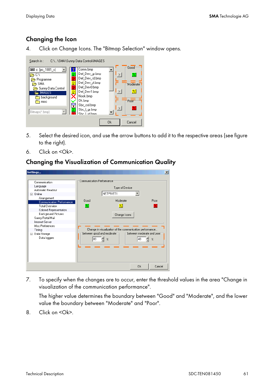 SMA Sunny Data Control V.5.0 User Manual | Page 59 / 156