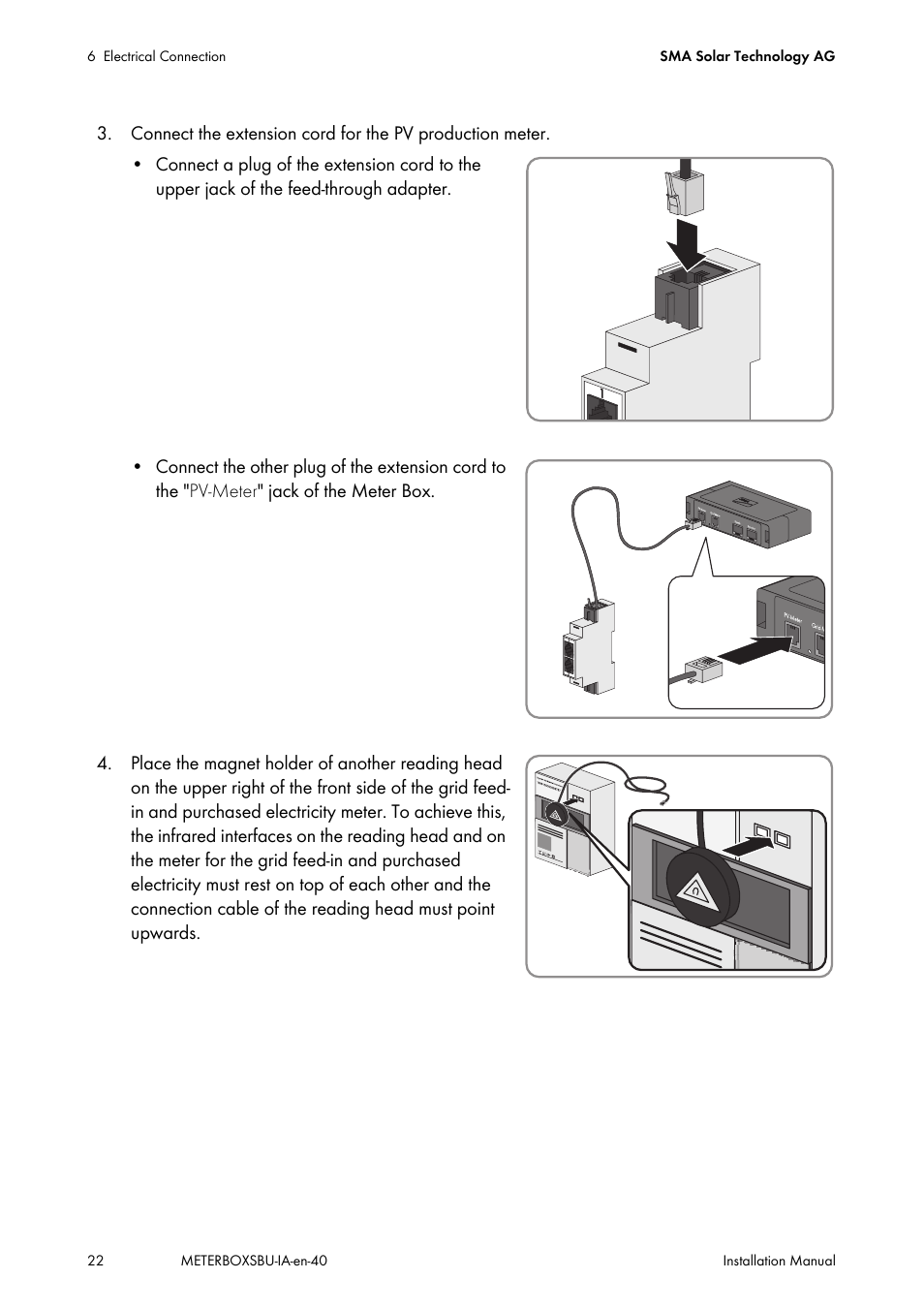 SMA METER BOX FOR SUNNY BACKUP User Manual | Page 22 / 40