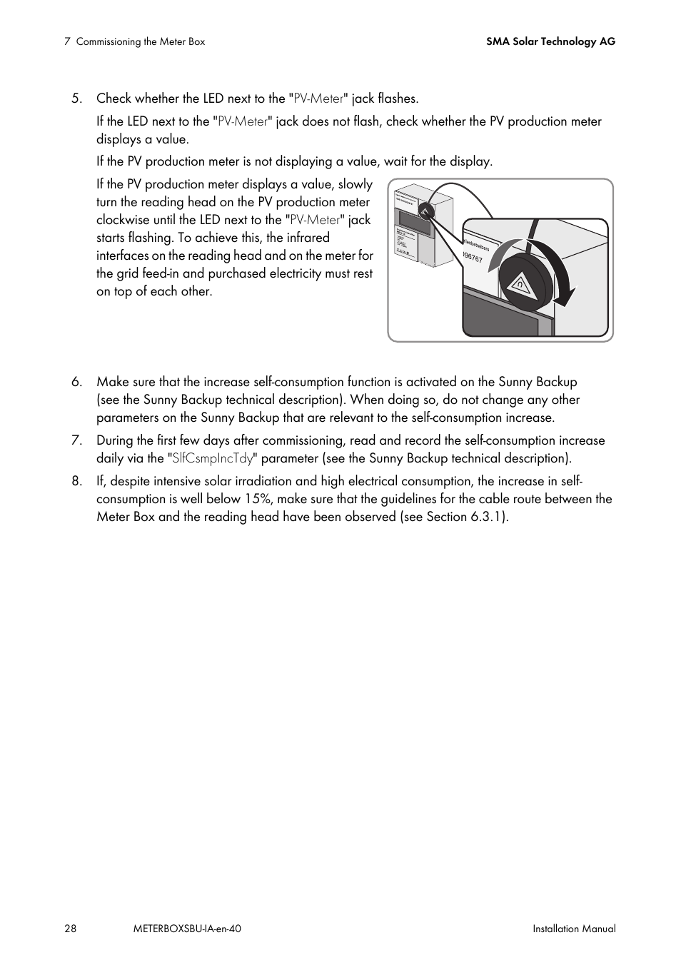 SMA METER BOX FOR SUNNY BACKUP User Manual | Page 28 / 40