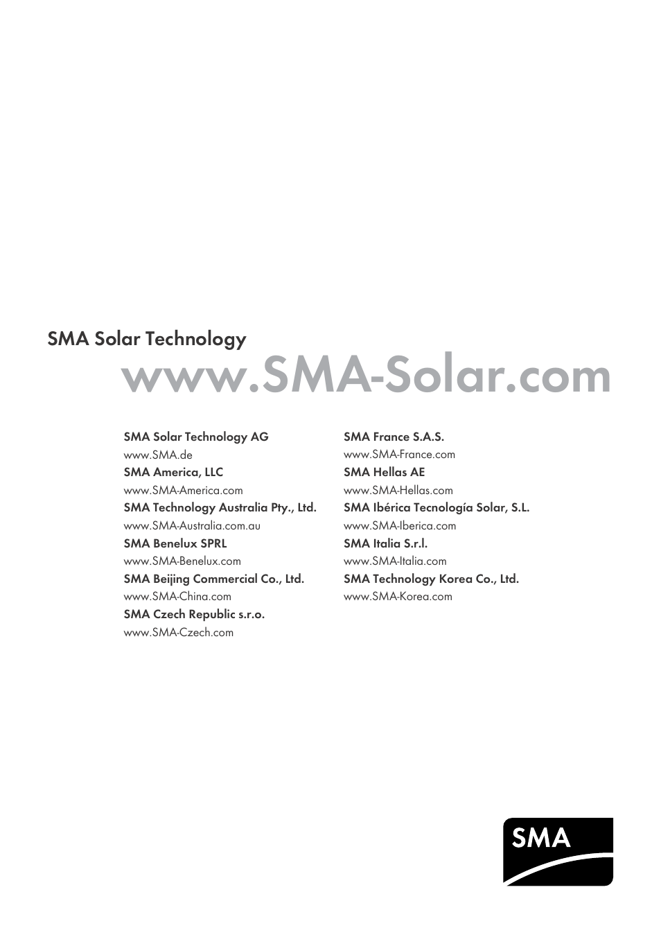 Xxx4."4pmbsdpn | SMA METER BOX FOR SUNNY BACKUP User Manual | Page 40 / 40